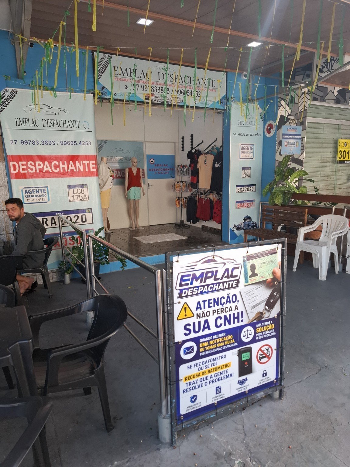 Fachada da Emplac Despachante